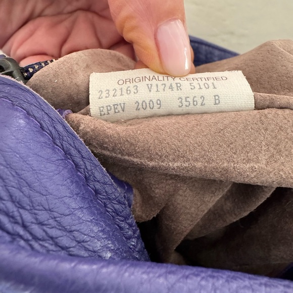 BOTTEGA VENETA Bottega Veneta intrecciato purple leather extra large bag. - Picture 10 of 11